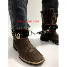 LOCKABLE ANKLE CUFFS FOR USE OVER BOOTS - PREMIUM