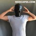 RUBBER HELMET WITH GAG FOR GIMPS - thickness between 3 and 4mm