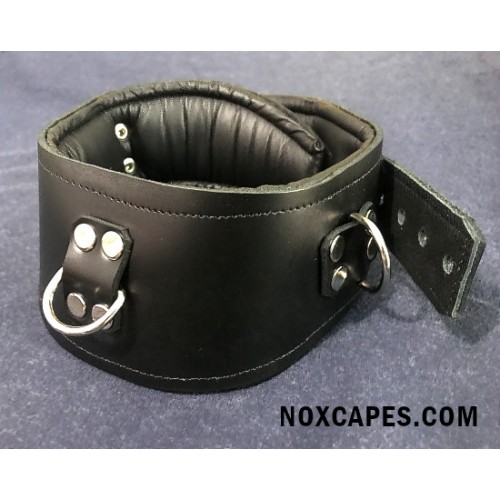 Ouch by Shots - Heavy Duty Padded Posture Collar - Black