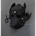 LEATHER PUPPY HOOD - With ears that interact with their owner