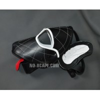 WOOF WOOF MUZZLE LEATHER WHITE - Ears with cartilage
