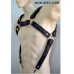 BLACK HARNESS WITH STRAPS SUSPENDERS BY CARABINERS