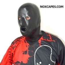 SOLID RUBBER MASK WITH GAG - ZIPPER CLOSURE - THICKNESS BETWEEN 2 and 3 MILIMETERS