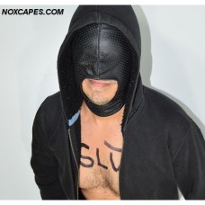 ANONYMOUS BLOWJOB HOOD - genuine leather