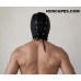 PADDED ISOLATION HOOD -  double layer of genuine leather