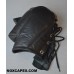 PADDED ISOLATION HOOD -  double layer of genuine leather
